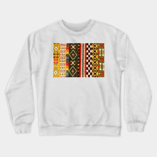 Colourful Beaded Loom Bracelets Crewneck Sweatshirt